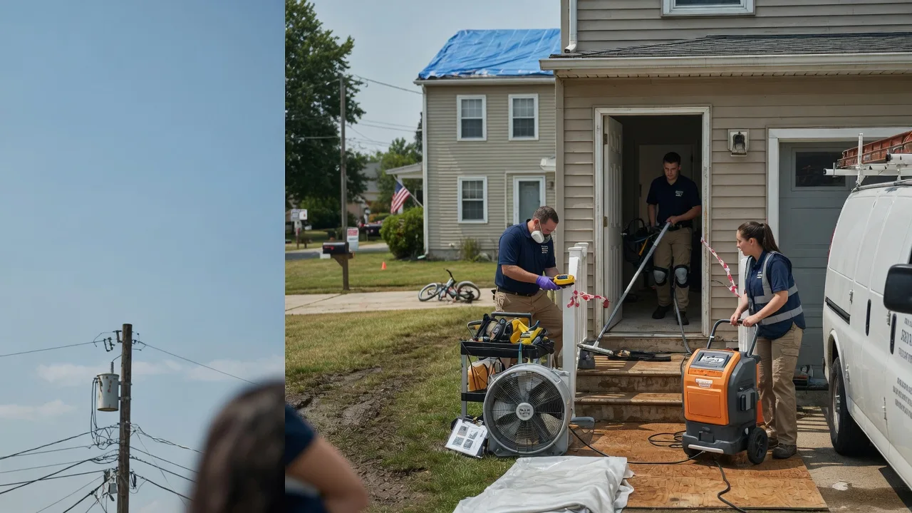 Water Damage Repair in Chandlersville, OH near me
